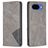 Mobigear Rhombus Slim Housse Google Pixel 10a Etui - Gris