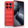 Mobigear Bumpy Xiaomi 14T Pro TPU souple Coque arrière - Rouge