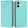 Mobigear Frosted Flip Housse iPhone 17 Etui Porte-Monnaie - Bleu