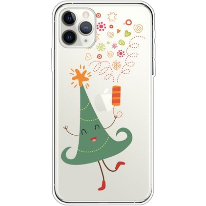 Mobigear Design Coque iPhone 11 Pro Coque arrière en TPU Souple - Noël