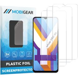 Mobigear Vivo Y52 Protection d'écran Film - Compatible Coque (Lot de 3)