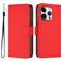 Mobigear Urban Wallet Housse iPhone 16 Pro Etui Porte-Monnaie - Rouge