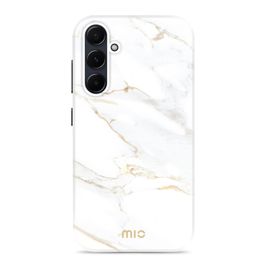MIO Coque Samsung Galaxy A55 MagSafe Coque arrière Rigide - White Marble