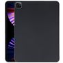 Mobigear Basics Coque iPad Pro 12.9 Pouces (2021) Mince Coque arrière en en TPU Souple - Noir