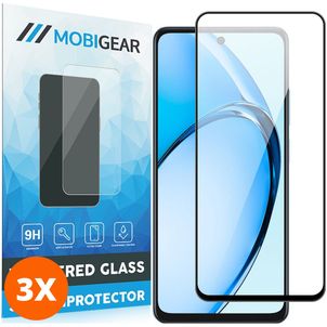 Mobigear Premium OPPO A60 Verre trempé Protection d'écran - Compatible Coque (Lot de 3)