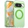 Mobigear Shockproof Coque Google Pixel 10 MagSafe Coque arrière Rigide - Vert