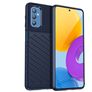 Mobigear Groove Coque Samsung Galaxy M52 Coque arrière en TPU Souple - Bleu