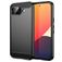 Mobigear Brushed Slim Coque Google Pixel 10a Coque arrière en TPU Souple - Noir