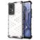Mobigear Honeycomb Coque Xiaomi 12X Coque arrière Rigide Anti-Chocs - Blanc