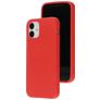 Mobiparts Coque iPhone 12 Mini Coque arrière en Silicone - Scarlet Red
