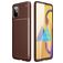 Mobigear Racing Coque Samsung Galaxy M51 Coque arrière en TPU Souple - Marron