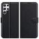 Mobigear Classic Housse Samsung Galaxy S22 Ultra Etui Porte-Monnaie - Noir