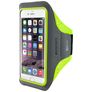 Mobiparts Comfort Fit Brassard Téléphone iPhone 8 Brassard Coque de Sport en Neoprène - Neon Green