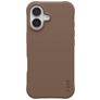 CARE by PanzerGlass Fashionable Coque iPhone 17 MagSafe Coque arrière en Silicone - Espresso