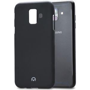 Mobilize Gelly Coque Samsung Galaxy A6 (2018) Coque arrière en TPU Souple - Matt Black