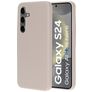 Mobiparts Coque Samsung Galaxy S24 Coque arrière en Silicone - Soft Salmon