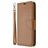 Mobigear Excellent Housse Huawei P40 Lite E Etui Porte-Monnaie - Marron