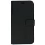 Mobiparts Classic Wallet Housse iPhone XS Etui Porte-Monnaie - Noir