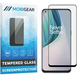 Mobigear Premium OnePlus Nord N10 5G Verre trempé Protection d'écran - Compatible coque - Noir