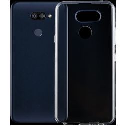 Mobigear Ultra Thin Transparent LG K40s TPU souple Ultra-mince Coque arrière - Transparent