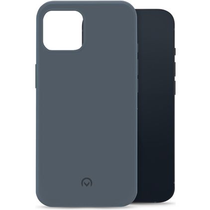 Mobilize Rubber Gelly Coque iPhone 13 Mini Coque arrière en TPU Souple - Matt Blue