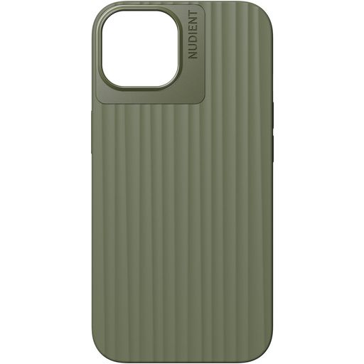 Nudient Bold Coque iPhone 14 Coque arrière Rigide - Olive Green