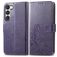 Mobigear Clover Samsung Galaxy A54 Étui Portefeuille - Violet