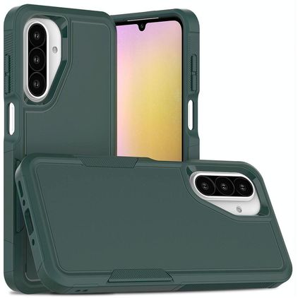 Mobigear Heavy Armor Samsung Galaxy A26 Plastique rigide Coque arrière Antichoc - Vert