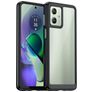 Mobigear Crystal Coque Motorola Moto G54 Coque arrière Rigide - Noir