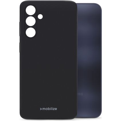 Mobilize Rubber Gelly Coque Nothing Phone (4a) Coque arrière en TPU Souple - Noir