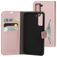 Mobiparts Classic Wallet Housse Samsung Galaxy S21 FE Etui Porte-Monnaie - Rose