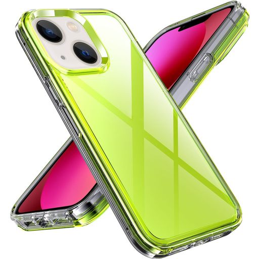 Mobigear Crystal Coque iPhone 14 Plus Coque arrière Rigide - Vert
