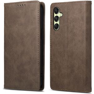Mobigear Wallet Housse Samsung Galaxy A16 Etui Porte-Monnaie - Marron