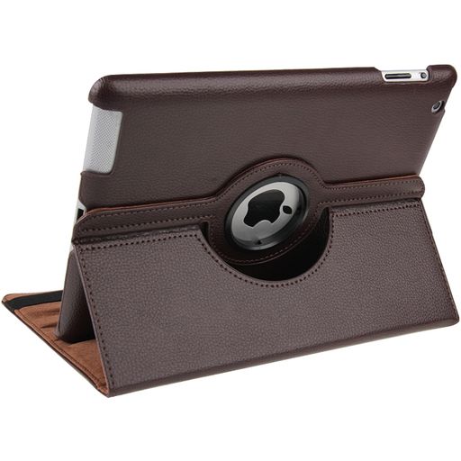 Mobigear DuoStand Coque iPad 4 (2012) Etui Rotatif - Marron