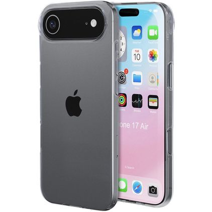 Mobiparts Classic Coque Transparente iPhone Air Coque arrière en TPU Souple - Transparent