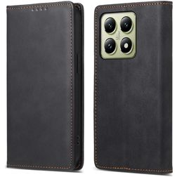 Mobigear Wallet Housse Xiaomi 14T Etui Porte-Monnaie - Noir