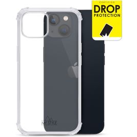 My Style Protective Flex Coque Transparente iPhone 13 Mini Coque arrière en TPU Souple Anti-Chocs - Transparent