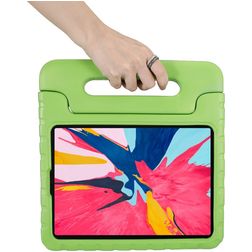 Mobigear Classic Coque iPad Air 3 (2019) Coque de tablette pour enfants avec Poignée Enfants en EVA - Vert