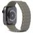 Decoded Magnetic Traction Strap Bracelet Silicone Apple Watch Fermeture magnétique - 49/46/45/44 mm - Olive