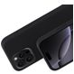 Mobiparts Coque iPhone 16 Pro Max Coque arrière en Silicone - Noir