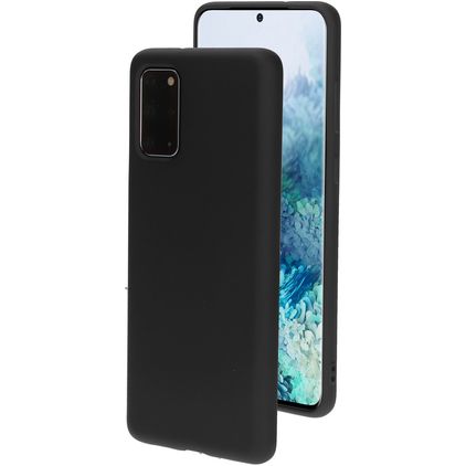 Mobiparts Samsung Galaxy S20 Plus Silicone Coque arrière - Noir
