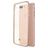 Mobilize Gelly Plus Coque iPhone 7 Plus Coque arrière en TPU Souple - Transparent / Rose doré