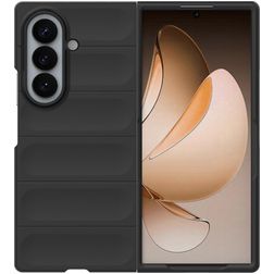 Mobigear Bumpy Samsung Galaxy Z Fold 8 Ultra TPU souple Coque arrière - Noir
