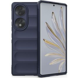 Mobigear Bumpy Coque HONOR 70 Coque arrière en TPU Souple - Dark Blue