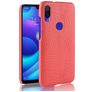 Mobigear Croco Xiaomi Redmi 7 Plastique rigide Coque arrière - Rouge