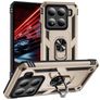 Mobigear Armor ring Coque Xiaomi 15 Coque arrière Rigide Anti-Chocs avec Anneau-Support - Or
