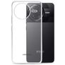 Mobilize Gelly Case Coque Transparente POCO F7 Pro Coque arrière en TPU Souple - Transparent