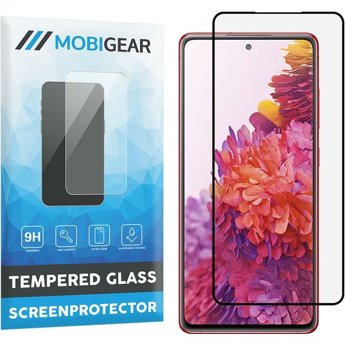 Mobigear Curved Samsung Galaxy S20 FE Verre trempé Protection d'écran - Compatible Coque - Noir
