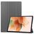 Mobigear Tri-Fold Coque Samsung Galaxy Tab S7 FE Etui - Gris
