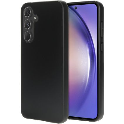 Mobiparts Classic Samsung Galaxy A55 TPU souple Coque arrière - Matt Black